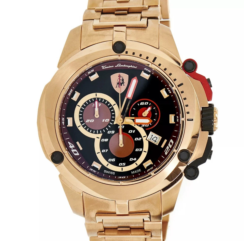 Tonino Lamborghini Shield 7805 Wrist Watch for Men