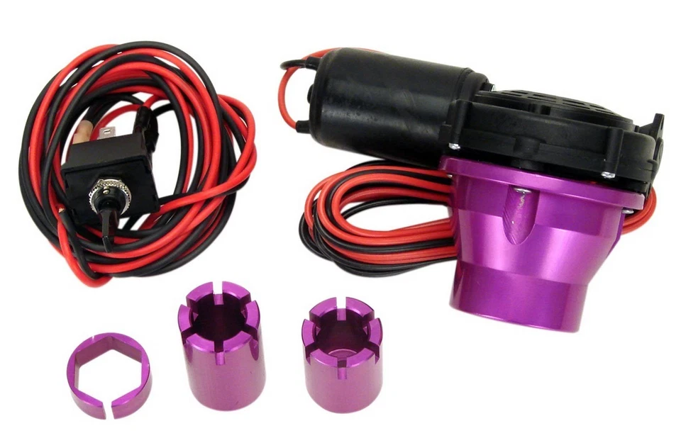 -OPEN BOX-ZEX 82009 Nitrous Oxide Bottle Valve Remote Opener Purple Anodized 10# - Image 1 of 1