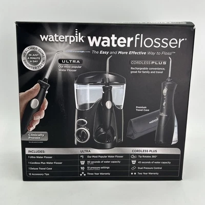Waterpik Water Flosser Ultra WP-112W Only No Cordless Plus New Individual Unit - Image 1 of 4