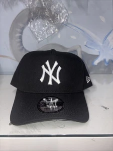 New Era New York Yankees Black/White Adjustable SnapBack Cap MLB Classic Dad Mütze - Bild 1 von 3
