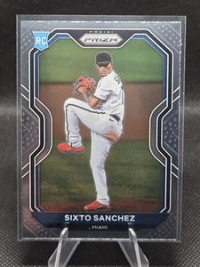 2021 Panini Prizm Baseball #86 Sixto Sanchez Base Rookie Card - Picture 1 of 2