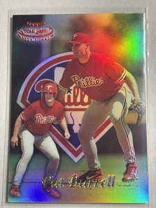 Topps Gold Label Pat Burrell RC 1999 clase 1 etiqueta roja #066/100 Phillies ¡Raro!! - Imagen 1 de 2