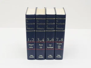 The Encyclopedia of Philosophy – Vols 1-8 complete / HC VG plato heidegger - Picture 1 of 17