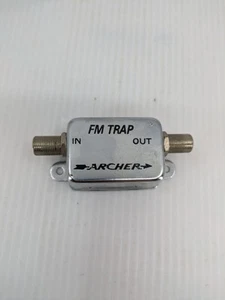 FM Trap | RadioShack | Coax in/out | Silver | OEM - Picture 1 of 6