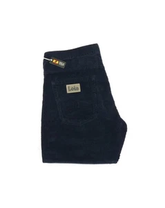 Lois Dallas Straight Jumbo Cords Navy - Picture 1 of 4