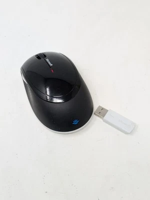 Microsoft Wireless Mouse  5000 1387  Laser 5-Button WITH DONGLE Tested - Bild 1 von 4