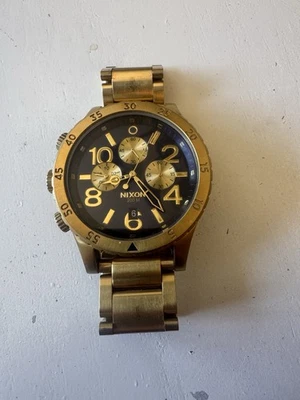 Nixon 48-20 CHRONO quartz men's chrono watch A486-1922 A4861922 - Image 1 of 3