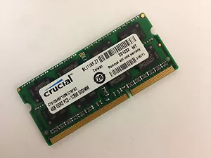 Crucial 4 GB DDR3 1600 MHz PC3-12800 1,35 V RAM computer portatile memoria Sodimm DDR3L 1600 4G - Foto 1 di 1