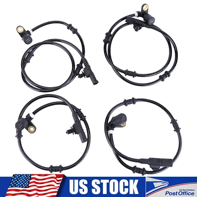 4Pcs ABS Speed Sensors For Mercedes Benz ML55 AMG Base 2000-03 / ML500 Base 2022 Foto 1 de 4