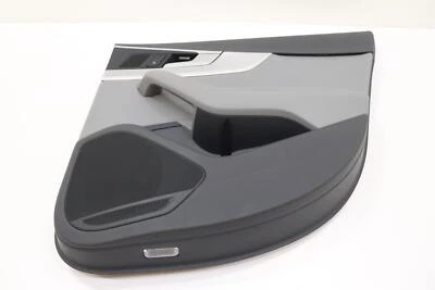 2017 - 2019 AUDI A4 REAR RIGHT PASSENGER SIDE DOOR TRIM COVER PANEL OEM GRAY_ZG - Image 1 of 4