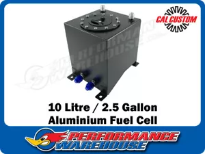 10 Litre / 2.5 Gallon Fuel Cell Black Powder Coated Aluminium - Bild 1 von 6