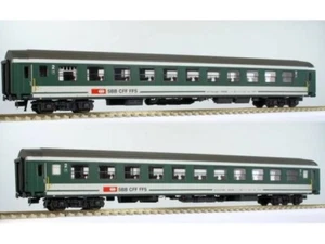 LS Models 47214 set of 2 smoking and non-smoking cars SBB FFF FFS Epoch V - Picture 1 of 1