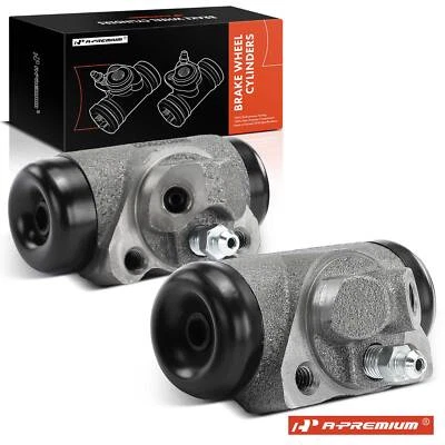 2x Cilindro de rueda de freno de tambor delantero o trasero para Ford F-250 66-69 Packard Dodge Foto 1 de 4