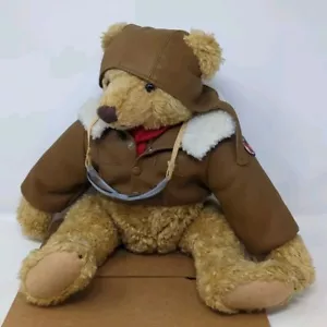 Texaco Bear Five Teddy Bear Brown 11inches Tall Second Edition 98' "Ace" A383 - Picture 1 of 21