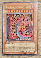Uria Lord of Searing Flames - SOI-EN001 Ultra Rare - 1st Edition Light play USED