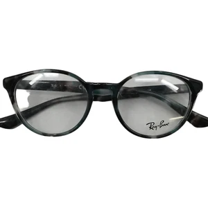 Ray-Ban Round Tortoise Shell Kunststoff Brillengestell 5390 5949 50-19-145 Blau - Bild 1 von 10