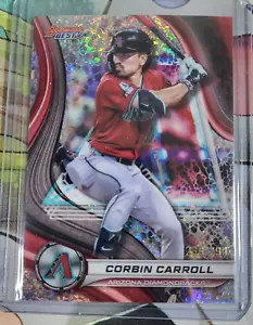 2024 Bowmans Best Corbin Carroll #3 Mini-Diamond 289/299 Arizona Diamondbacks quasi nuovo - Foto 1 di 2