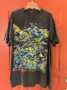 PAUL MCCARTNEY NEW WORLD TOUR XXL 24x32" SHIRT - BEATLES - Picture 1 of 3