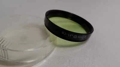 a Yellow-Green 1.4x LZOS 49x0.75 Vintage Light Filter 49mm 1,4x for LENS 1232 - Image 1 of 2