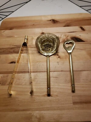 Herramientas de barra de latón de 3 piezas Foto 1 de 4