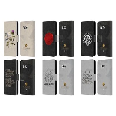 OUTLANDER GRAPHICS LEATHER BOOK WALLET CASE COVER FOR HTC PHONES 1 - Image 1 of 4