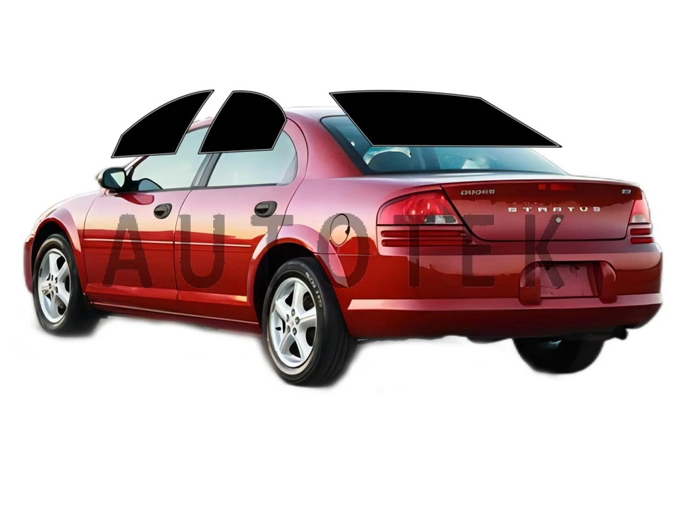 Película de ventana precortada en todos los lados cualquier tono para Dodge Stratus sedán 2001-2006 Foto 1 de 4