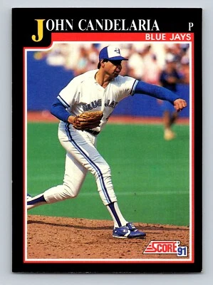 John Candelaria 1991 Score #791 Toronto Blue Jays - Image 1 of 2