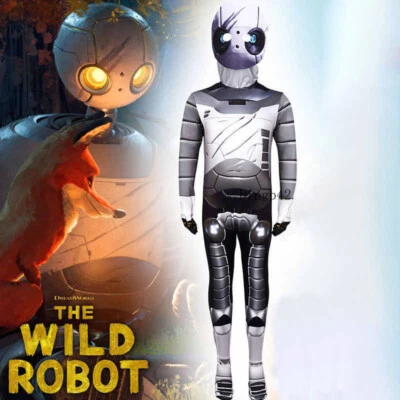 El Robot Salvaje Disfraz de Rendimiento Juegos con disfraces Disfraz de Escenario Fiesta de Halloween Seda con leche Foto 1 de 4