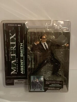 Boneco de ação McFarlane Matrix Revolutions Agent Smith Super Burly Brawl 2003 - Imagem 1 de 4