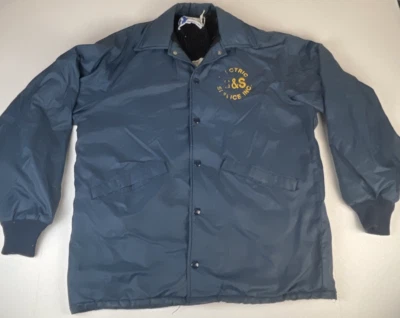 Chaqueta De Colección S&S Electric Service Para Hombre Talla M Pla-Jac Dunbrooke Hecha en EE. UU. Foto 1 de 4