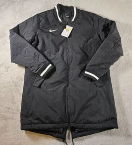 Nike Baseball Stock Dugout Giacca Cappotto Nero Bianco DC8335-010 Uomo Taglia S - Foto 1 di 6