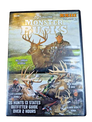Realtree Monster Bucks XXIII Volume 2 DVD - 2015 - EUC - Image 1 of 3