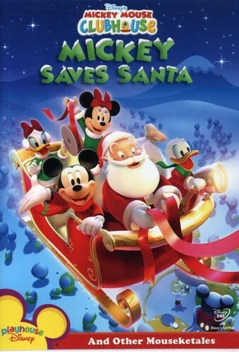 Mickey Saves Santa and Other Mouseketales (DVD, 2006)