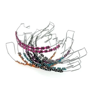 Dental Fashion Braces Orthodontic Fashionabletooth Metal Brackets for Decoration - Picture 1 of 25