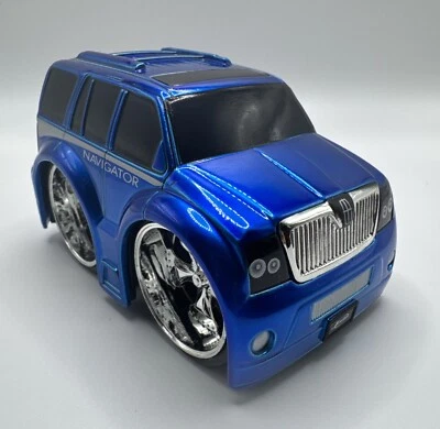 TOON GARAGE 2003 LINCOLN NAVIGATOR  3.5" BLUE BY JADA - Image 1 of 4