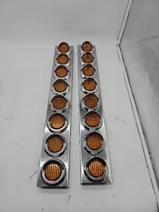 United Pacific 33606 Air Cleaner Light Bar   Front, Stainless Steel, With - Picture 1 of 2