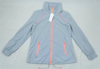 Lacoste Sport Solid Gray Pink Polyester Basic Jacket $195 sz 8 BF9568 BNWT - Image 1 of 4