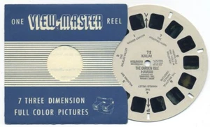 KAUAI The Garden Isle Hawaii 1951 Sawyer's View-Master Single Reel 72 - Imagen 1 de 1