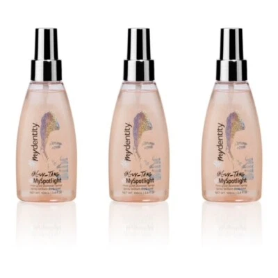 ¡PACK DE 3! GUY_TANG #MYDENTITY #MYSPOTLIGHT 3,4 OZ GUY TANG SPRAY BRILLANTE ORO ROSA Foto 1 de 4