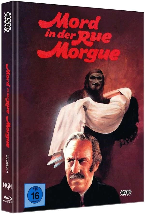 Mediabook MORD IN DER RUE MORGUE Cover A LIMITED BLU-RAY DVD Gordon Hessler 1971 - Bild 1 von 1