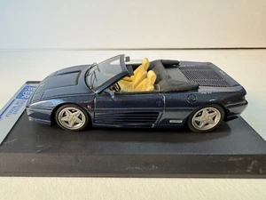 BBR CAR MODELS FERRARI 348 CABRIOLET BLUE 1993, ITALY - Imagen 1 de 10