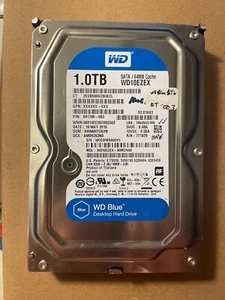 WD Blue 1TB 3.5 WD10EZEX-60M2NA0 DCM: HHNNHT2AHB DOM: 10MAY2015 -TestedWorking! - Picture 1 of 2