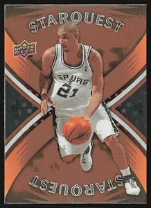 2008-09 Upper Deck #SQ-8 Tim Duncan StarQuest Un-Common - Picture 1 of 2