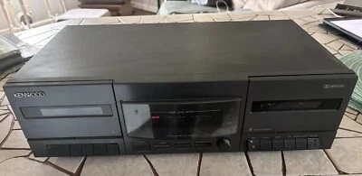 Kenwood 101CT doble cubierta de casete, encendido no probado  Foto 1 de 4