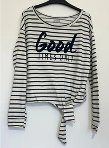 Bershka Tie Sweater Jumper Size L  - Picture 1 of 4