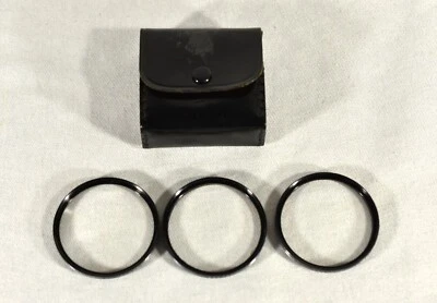 Vivitar Vintage Film Camera 52mm Close Up Lens Set No. 1, 2, and 3 **Excellent** - Image 1 of 4