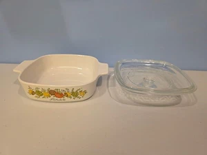 Corning Ware A-1-B 1 quarto piatto casseruola con coperchio - Foto 1 di 8