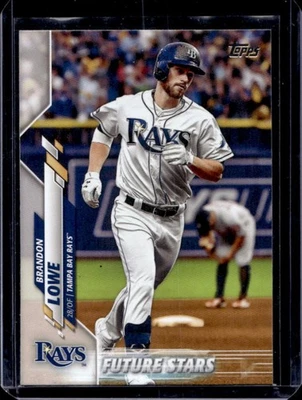 2020 Topps Brandon Lowe #574 Rays - Image 1 of 2