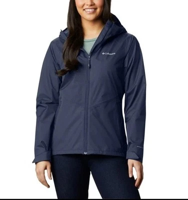 Columbia Womens Waterproof Lowland Ultra Jacket Adjustable Storm Hood - Small - Image 1 of 4