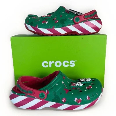 Zueco clásico forrado de vacaciones Crocs Mickey Mouse para hombre talla 7 210813-90H Foto 1 de 4